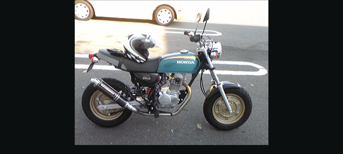 echizeono2011's tweet photo. 19年乗ったFTR223を手放して、弟からエイプを譲ってもらうことになりました♪

まだ手元には来てないし、不動車らしいので…

これからが楽しみ♪ https://t.co/yeVWIug75L