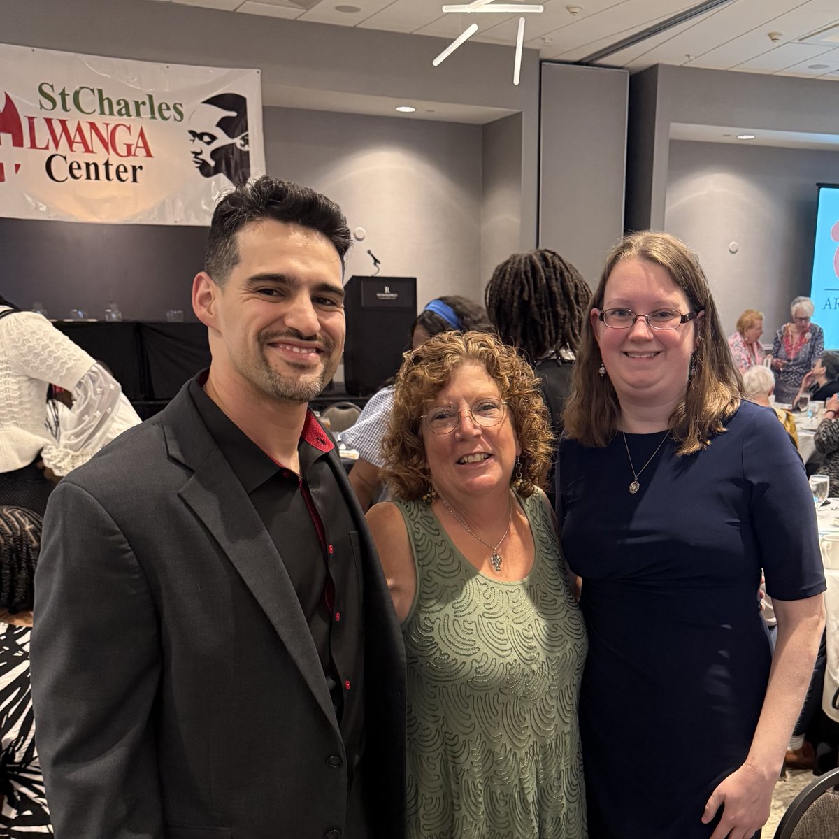StLEcumenism's tweet photo. Honored to be with colleagues at the St Charles Lwanga Center Testimonial Dinner https://t.co/ph9g5D0pNV