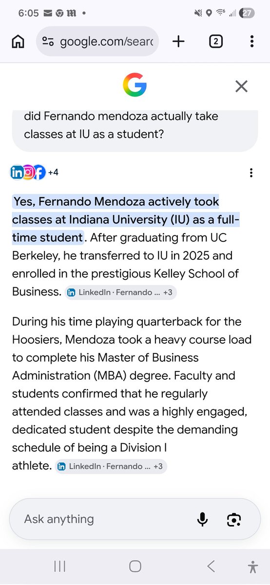 murphyamanda's tweet photo. @BoiledSports He got his MBA at IU. NIL is crazy. https://t.co/sTNVD9jIU3