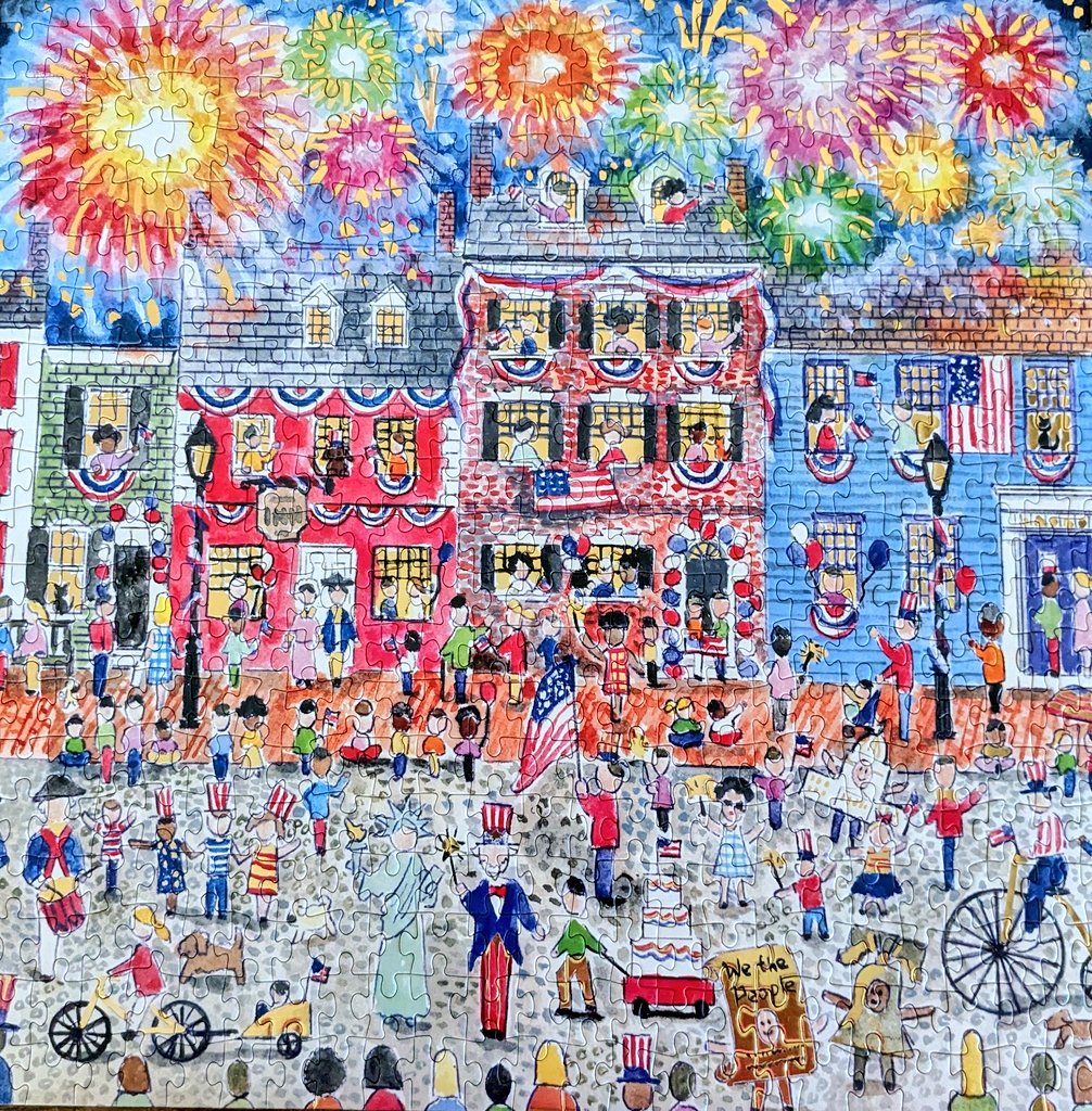 MorganWillinger's tweet photo. Summer Vacation Day 17
This puzzle reveals a clue about where I’m going later this month — a city rooted in our country’s beginnings and gearing up to host the World Cup. https://t.co/tX0g9exPel