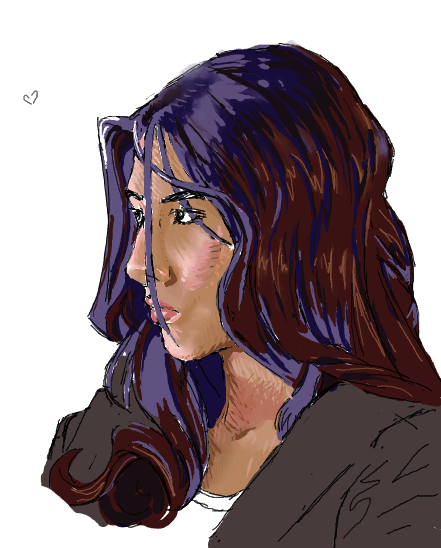 C3_ThreeJay's tweet photo. I lwk hate this but the hair looks kinda cool, and I guess thats the goal of experimenting :P #artㅤㅤㅤㅤ https://t.co/K4Ic4UIByu