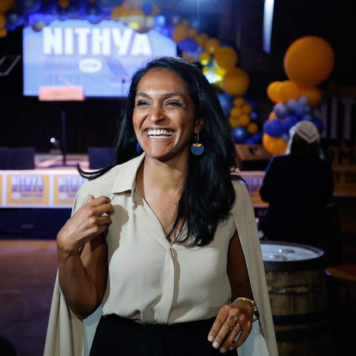 ShiftDemsLeft's tweet photo. 🚨 BREAKING: Nithya Raman is widely expected to advance in the Los Angeles mayoral runoff, knocking out Republican Spencer Pratt’s chances. https://t.co/vUVDf4JHAN