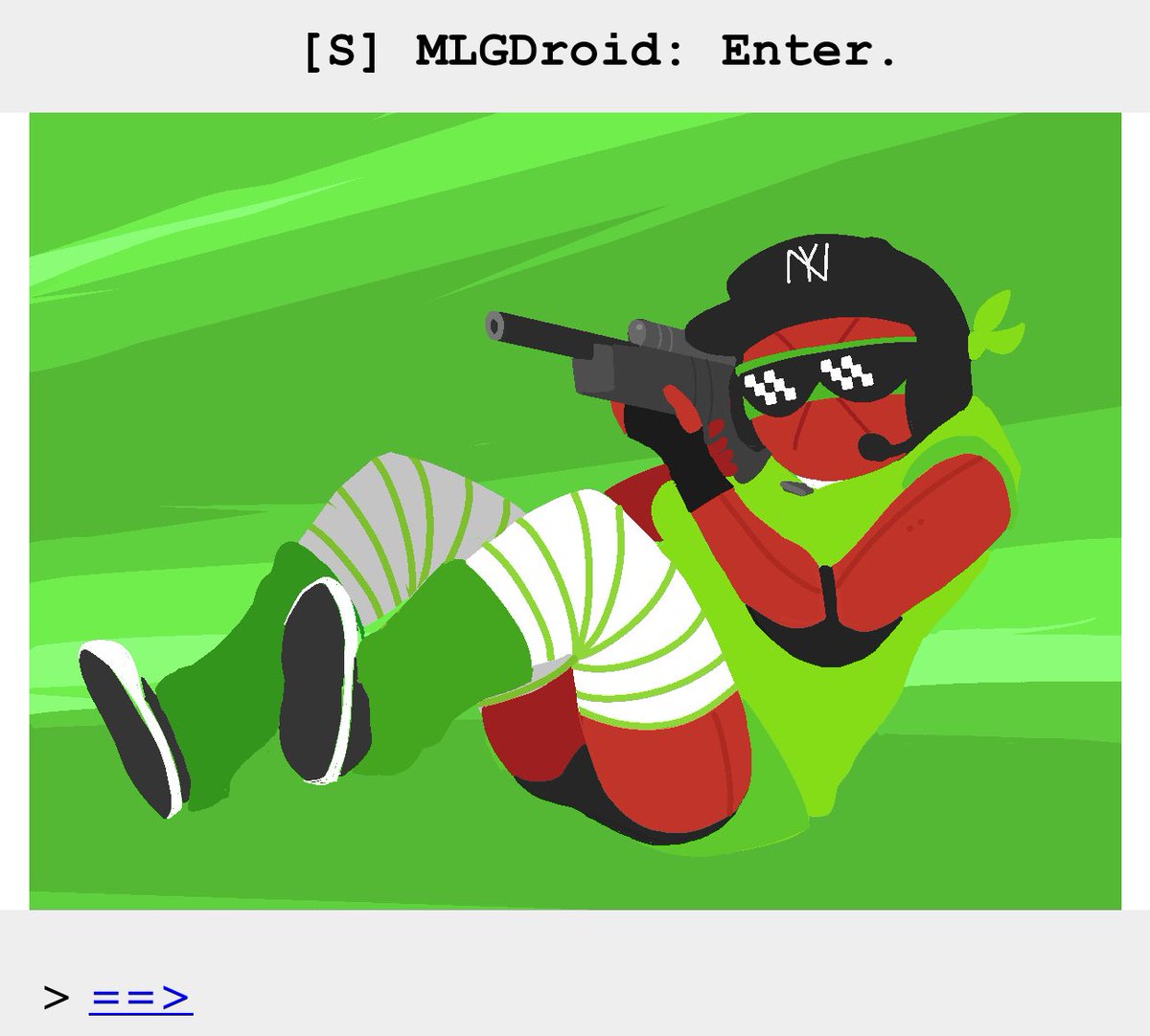 itsjustsummerrr's tweet photo. 2 things i rly love..
#dieofdeath #homestuck https://t.co/DJhqoKGisq