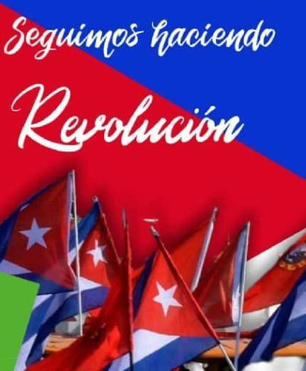 CDRcav's tweet photo. La Revolución sigue su marcha indetenible porque cuenta con una dirección y un pueblo entero unido y decidido a vencer en su lucha por los más altos y sagrados valores humanos. 
#CDRCuba #LatirAvileño @AlienDiaz65411 @cdr_cuba @CedenoPazo @YennyCarvjal https://t.co/cOwfXoPkYO