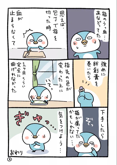 指の鬱血(2/2) 