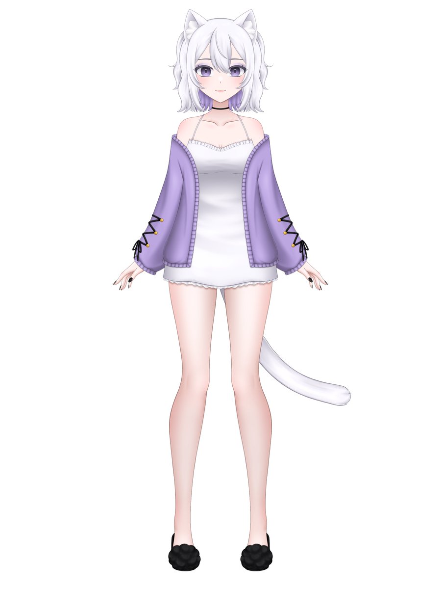 ChiVArtist's tweet photo. design vs model!~ 🤍
version 2.0 soon tho...

#vtuber #envtuber https://t.co/AgXRrRlsrB