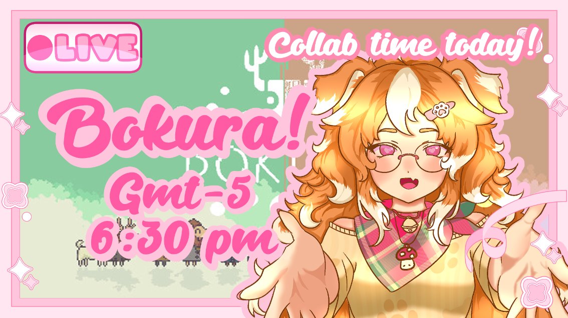 CalineKnine's tweet photo. 🌿MY LOVELIESSSSSS FIRST COLLAB STREAM!!!

  Woof!! https://t.co/NECNSn3lz6 #vtuberes 

#vtuberuprising #justchatting #vtuberEN #bokura https://t.co/26fr2djMkJ