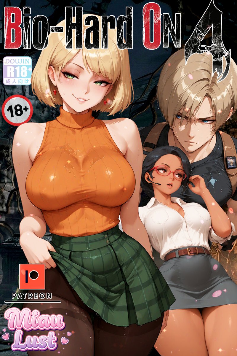 Miaulust's tweet photo. Ashley got soaking wet... and Leon had to warm her up 🧊🔥  "Bio Hard-on 4" — full comic on Patreon 🔞🐾 https://t.co/mLdw96iEpY

#Ashley #Leon #ResidentEvil #RE4 #hentai #nsfw #doujinshi #waifu #miaulust #anime #comic https://t.co/09LcuWBqfj