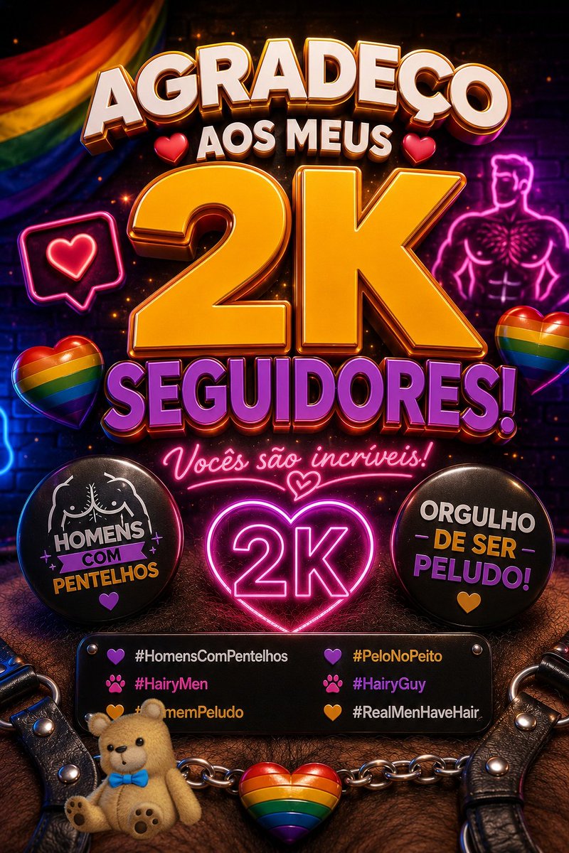 br_ativo_RJ's tweet photo. Muito obrigado a todos que estão me seguindo, somos 2k.
Ser ingrato não rola.
Obrigado de ❤️.
#HomensComPentelhos
#HairyMen
#HomemPeludo
#PeloNoPeito
#HairyGuy
#RealMenHaveHair
#BearInTraining
#Fetiche
#Scruffy
#HairyPublic
#GostosoPeludo
#GostoAssim
#HomemDeVerdade https://t.co/1j8264b23R