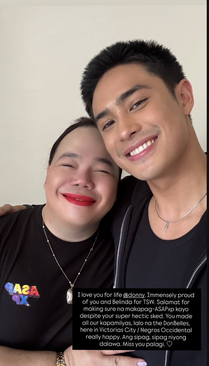 MamiTonee's tweet photo. ms darla for donny and belle😍
#DonBelle https://t.co/Tgf5V0sMS7