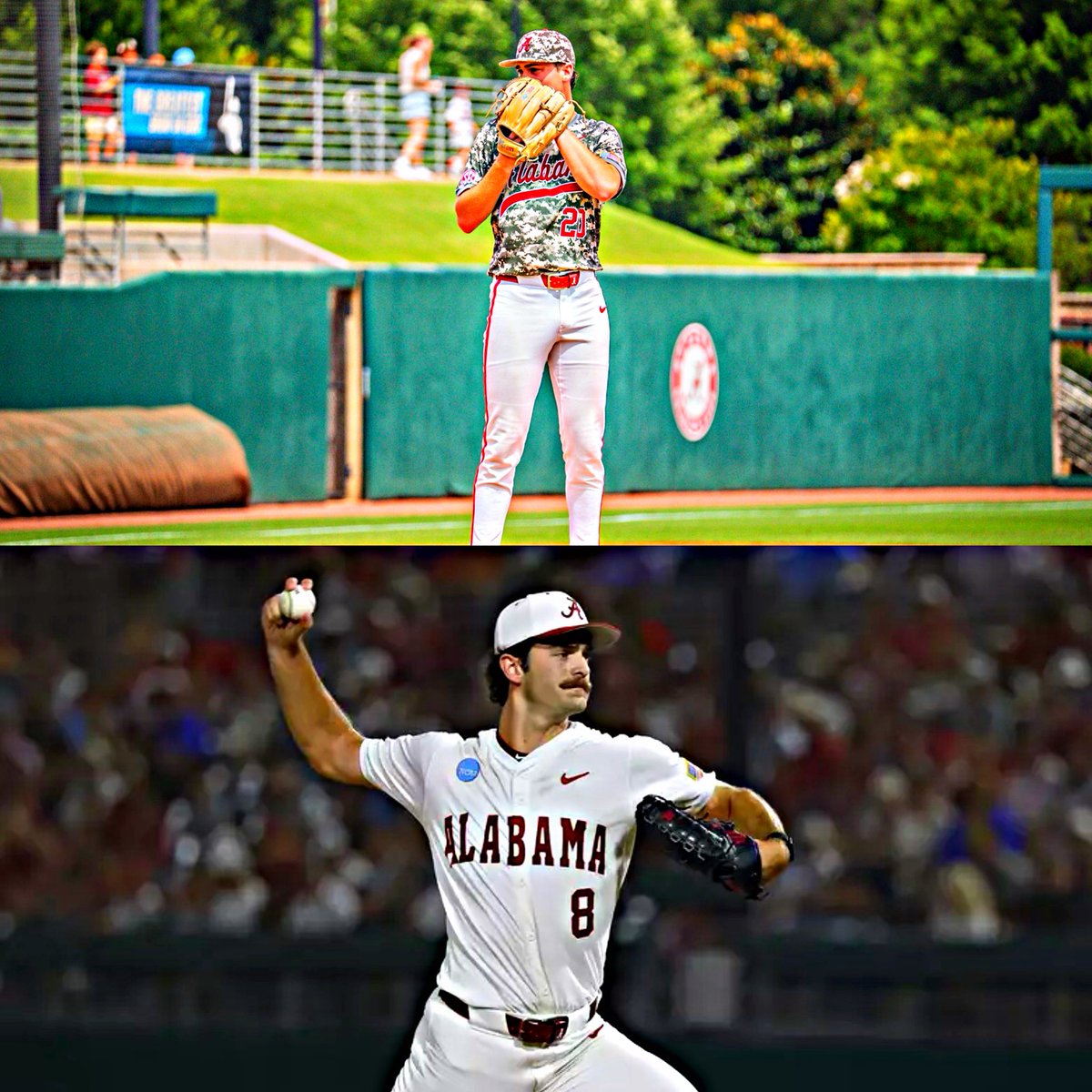 CrimsonCoverage's tweet photo. Tyler Fay &amp; Zane Adams’ combined stats in Super Regionals:

▫️13.2 IP
▫️2 ER
▫️8 H
▫️3 BB
▫️17 K’s 

Talk about a 💎 from Alabama’s Game 1 and Game 2 starters. 

🔥🔥🔥 https://t.co/0Z2Bv3I9pX
