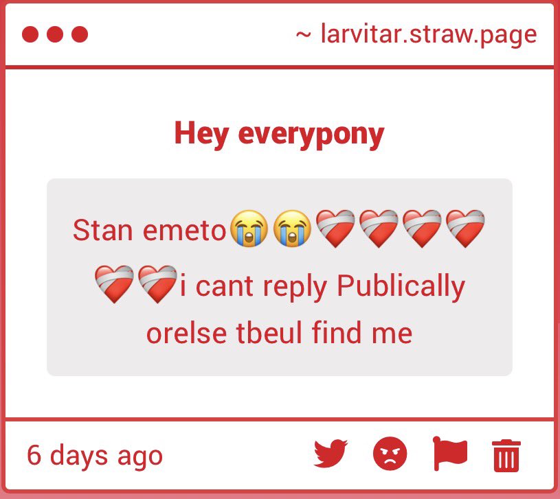 stantorture's tweet photo. !!!SORRY i forgot about strawpage for a second but PLEASE SHOW YOURSELF ANON….. stan is the only character that can get me into emeto https://t.co/EuWIOakzvn