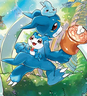 TZoe611's tweet photo. I was looking at the Chibimon cards, and I found this design, and it's extremely cute x3!!

#digimon #デジモン #vmon #chibimon #chicomon https://t.co/RWwtwUmWxY