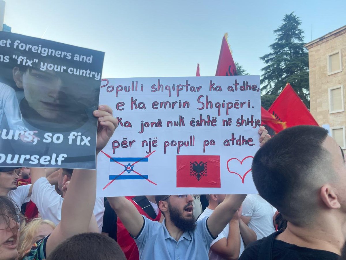 OlsiJ's tweet photo. Long live Albania!
Down with Zion! https://t.co/LSIHSkf6n3