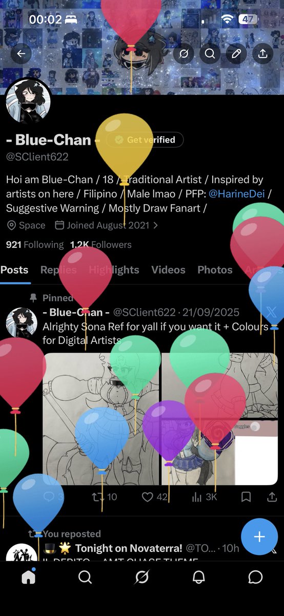 - Blue-Chan - tweet media