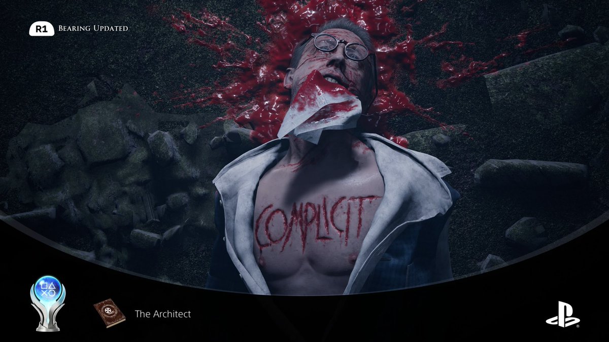 paulmagee92's tweet photo. Platinum Trophy #138 🏆 
Dark Pictures: The Devil in Me
#PS5 #PlayStation5 #PlatinumTrophy https://t.co/obCKpMGYpg