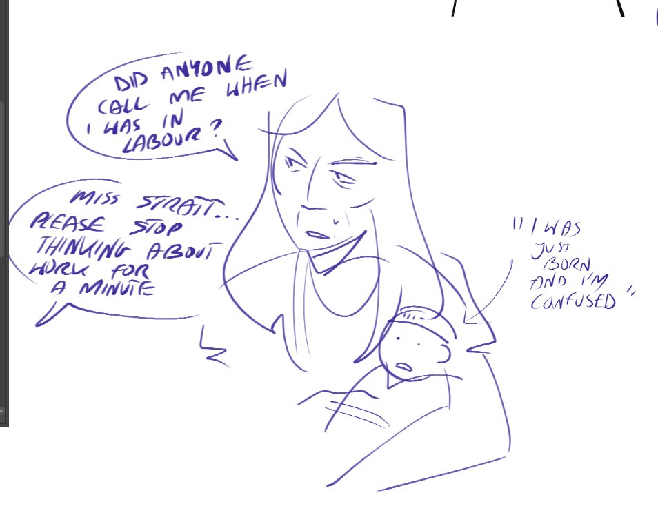 Fenfishart's tweet photo. I guess people yearn for mama stratt stuff #phm #projecthailmary https://t.co/orKFcERCm3