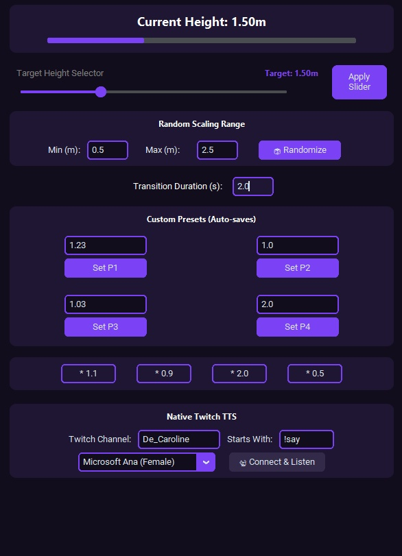 Ashwill_Jones's tweet photo. Scaler tool update! now requires so much less to use and has many more options!~

available for a couple bucks, comes with remote to control yourself and your friends from ingame!
https://t.co/tgU6NXTJj6 https://t.co/fjUTfgZm1l