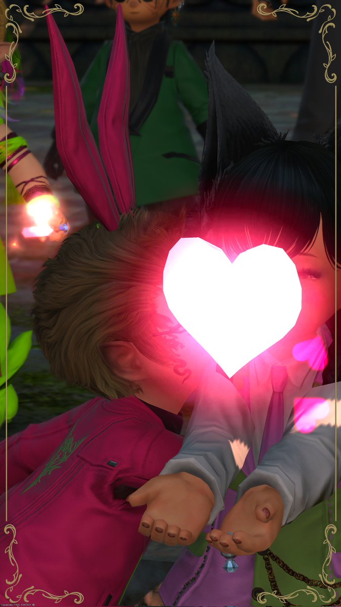 MarkisKyler's tweet photo. So happy for @OG_MapleSugar and @PCheechy ! 😁🥰 I love weddings! #ffxiv https://t.co/RBBbUqxRE0