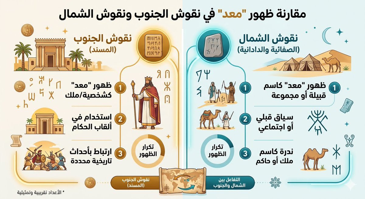 anmar711a's tweet photo. اسم معد وظهوره في النقوش الشمالية والجنوبية 
كارثه ! الاقدم في الجنوب والاستمراريه في الجنوب 
والشمالية لا تذكر ! 
حقيقه دامغة على وجود معد بجنوب الجزيرة العربية https://t.co/WYdLb0BsKI