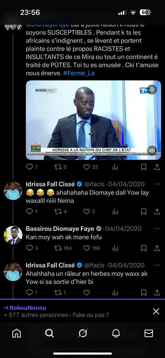 orisunugal's tweet photo. Réseaux bi nexatoul Copain Diomaye  là https://t.co/B3auNerImV