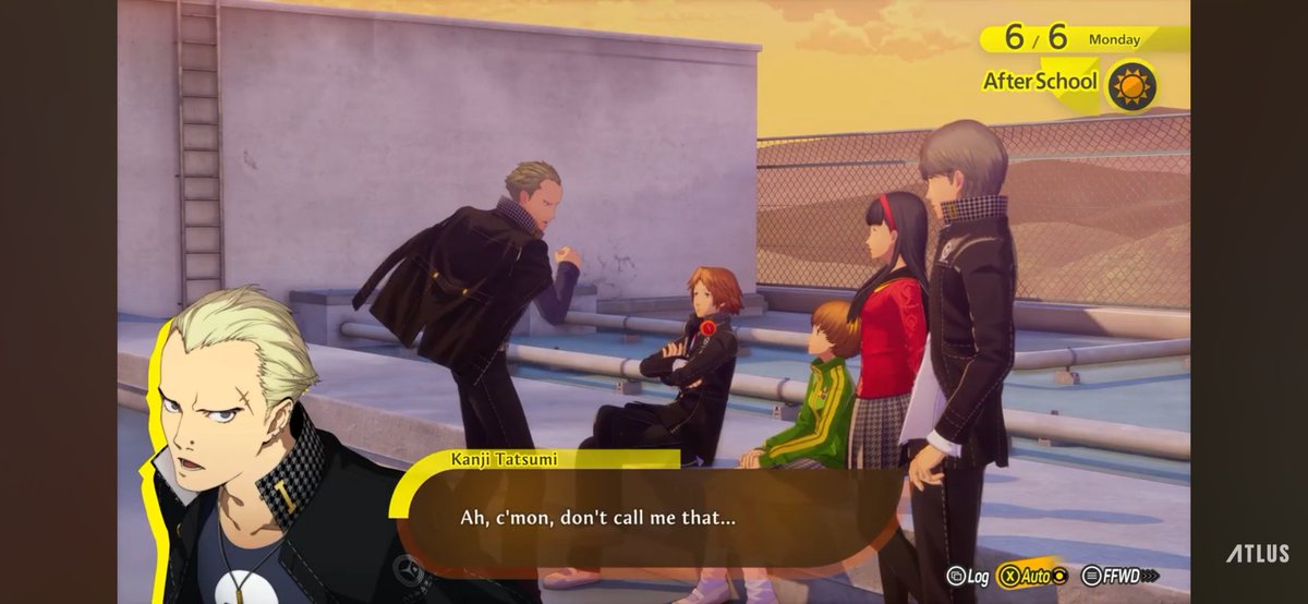 TheRandomDeli's tweet photo. @Lolecraft123 @Atlus_West Nada que ver pero yo critico los renders de los personajes, los veo bien feos y el más claro ejemplo es kanji que te hicieron mi brochacho 🥀 y igual los fondos fuera de las mazmorras se ven bien planos https://t.co/z8cv1barfJ