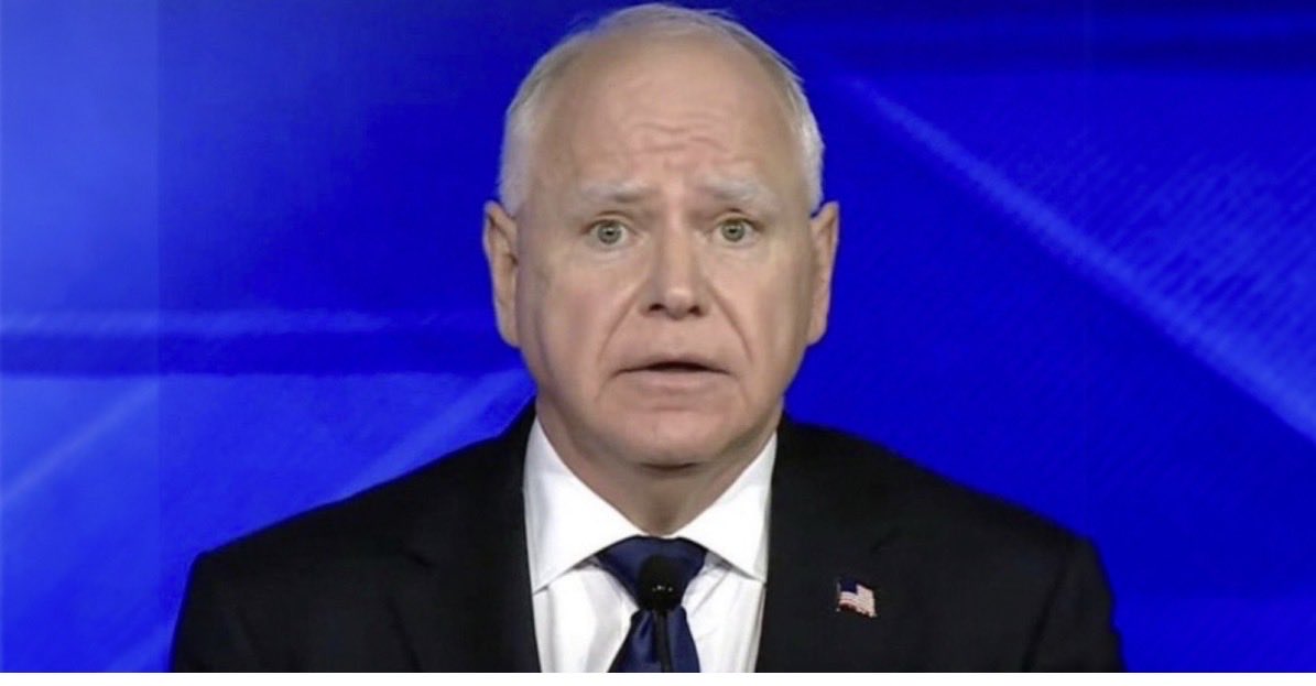 nortonbach's tweet photo. @Tim_Walz Seriously dude - time to fold the political tent.  You’re done .  Nice run but we all see you like this you fraudster.  Just FAF! https://t.co/jG0OwakJth