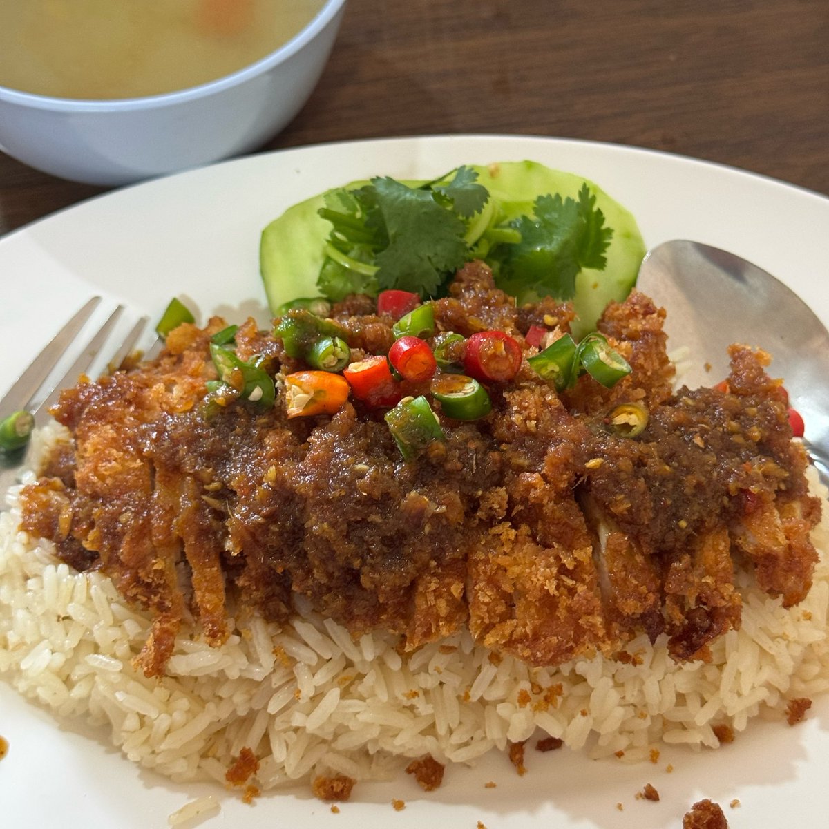 linjorake's tweet photo. แบบนี้ผมกินได้ 3 จาน !!! #สุราษฎร์ธานี https://t.co/IrCL1YUXf7