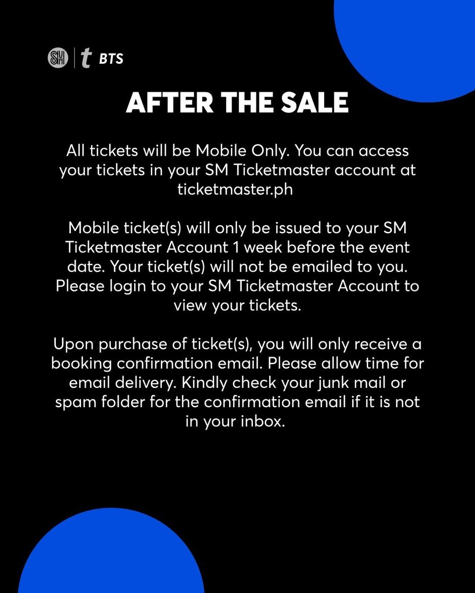 philconcerts's tweet photo. ATTENTION, PH ARMY. 

You may join the waiting room up to 30 minutes before the sale begins.

Use only 1 browser or tab per date.

Payment options:
Debit Cards, Credit Cards, Grabpay, Maya, and Gcash. https://t.co/gmN20pX3tw