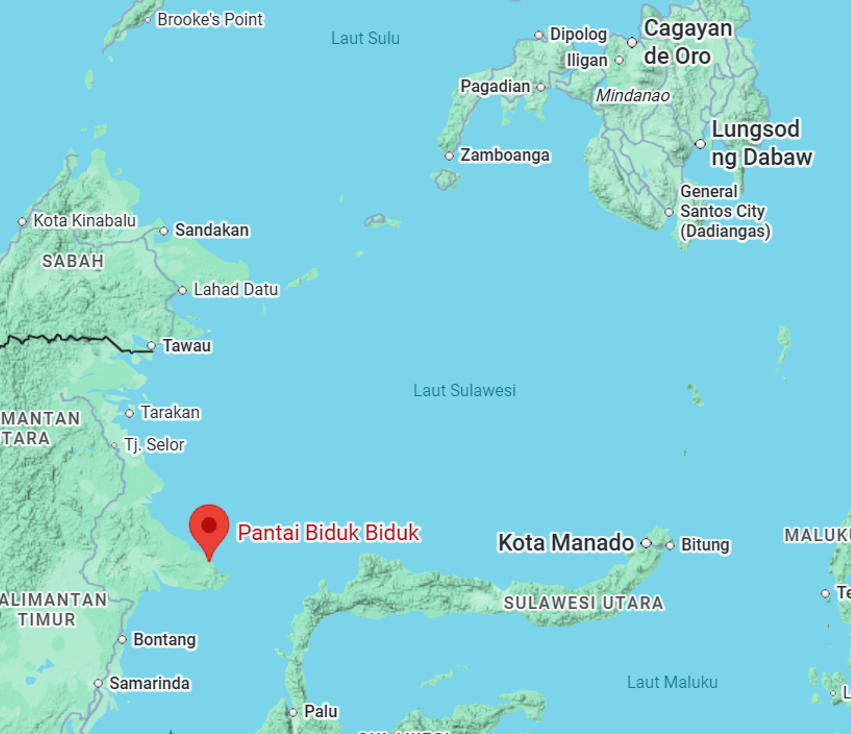daryono_eq_talk's tweet photo. Kenaikan muka laut di Pantai Biduk Biduk, Berau, Kaltim pasca Gempa Davao M7.8. https://t.co/iFvRGrDSVN
