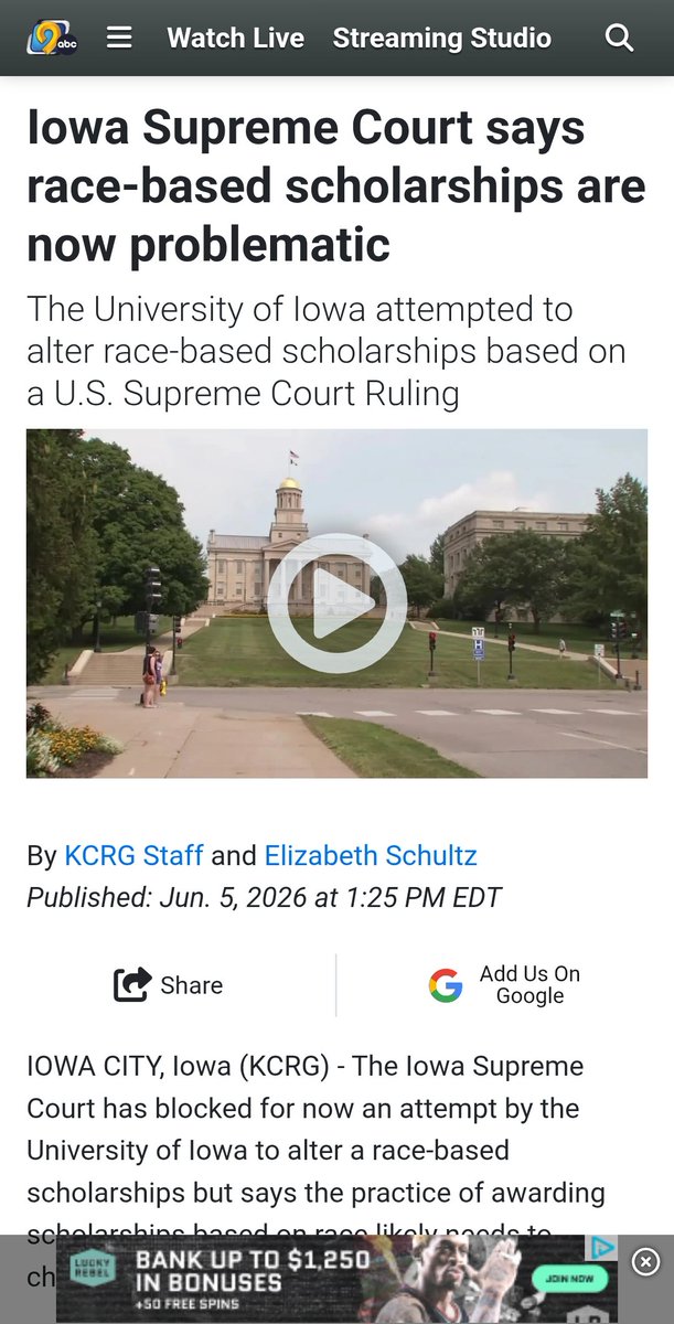 Fly_Sistah's tweet photo. These bastards tried to steal Dr. Ezra Totton's money. University of Iowa, where Black students are 3%, sued to distribute Dr. Totton's gift differently than his will had specified arguing a recent affirmative action decision let's them unilaterally repurpose private donations. https://t.co/GKdc89eqxB