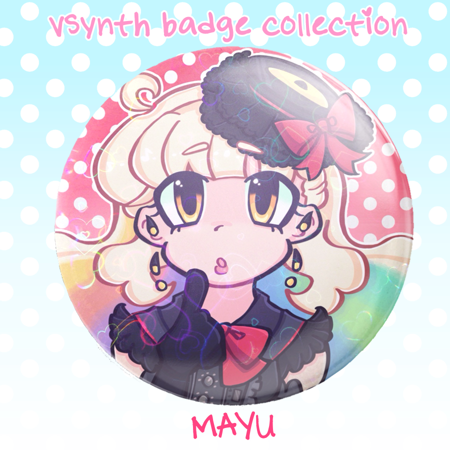 polkadotcom_'s tweet photo. Wave 2 of my #Vsynth Badges are out NOW on @ACGGoods !!

Stay tuned for more (⸝⸝> ᴗ•⸝⸝) ~ 
Wave 3 will drop around next month!
#vocaloid #vsynth #acggoods

➡️ https://t.co/RMqSM1clSQ https://t.co/g7RmXEAh8P