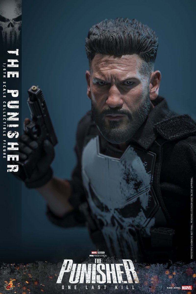 one6Update's tweet photo. #HotToys announced Punisher from One Last Kill.

4

#Sixth #SixthScale #HotToysCollectibles #ホットトイズ #actionfigures #Figures https://t.co/evrSKM9TOy