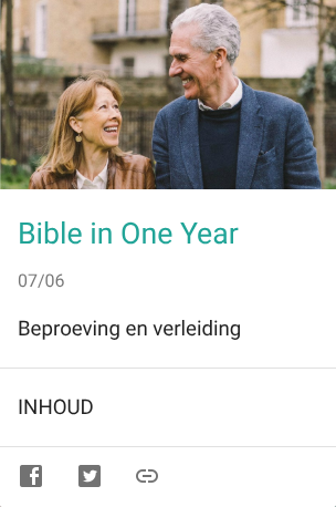 AlledaagsG's tweet photo. Alledaags Geloven : Bible in One Year - Beproeving en verleiding
https://t.co/kEjA1kXo1U https://t.co/UP2Mtn3XCk