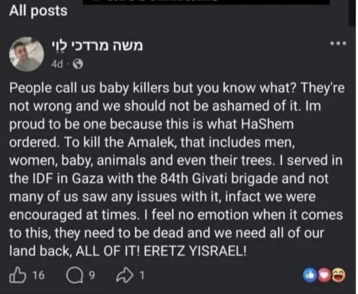 MikeBarati's tweet photo. @uricohenisrael Wish you good luck! Go fuck yourself you piece of shit stain on humanity, the last thing I would ever do in this life is wish a genocidal homicidal murdering child killing piece of s*** is luck. I hope an fpv find it's way right up that fat nose of yours. Easy target! https://t.co/jRcdPQmrVe