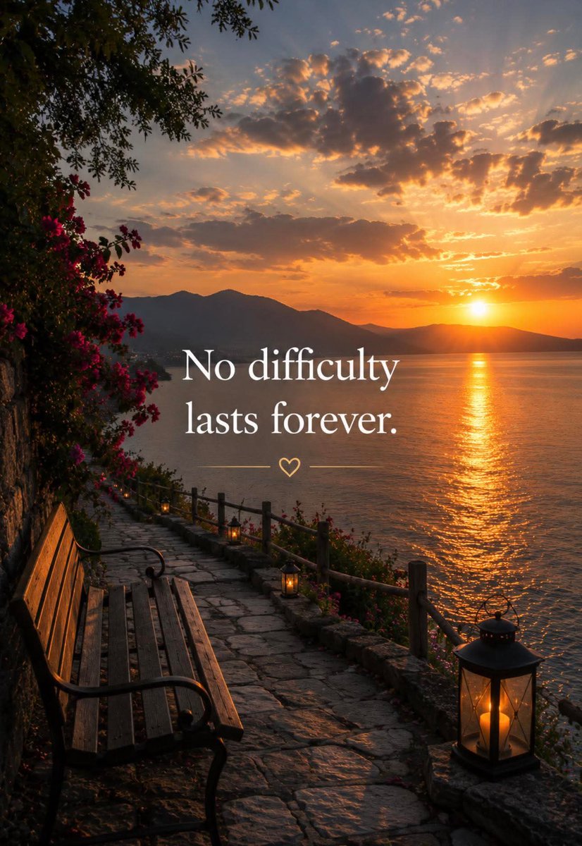 anne_pf's tweet photo. No difficulty lasts forever. https://t.co/MSwF0dq3Qh