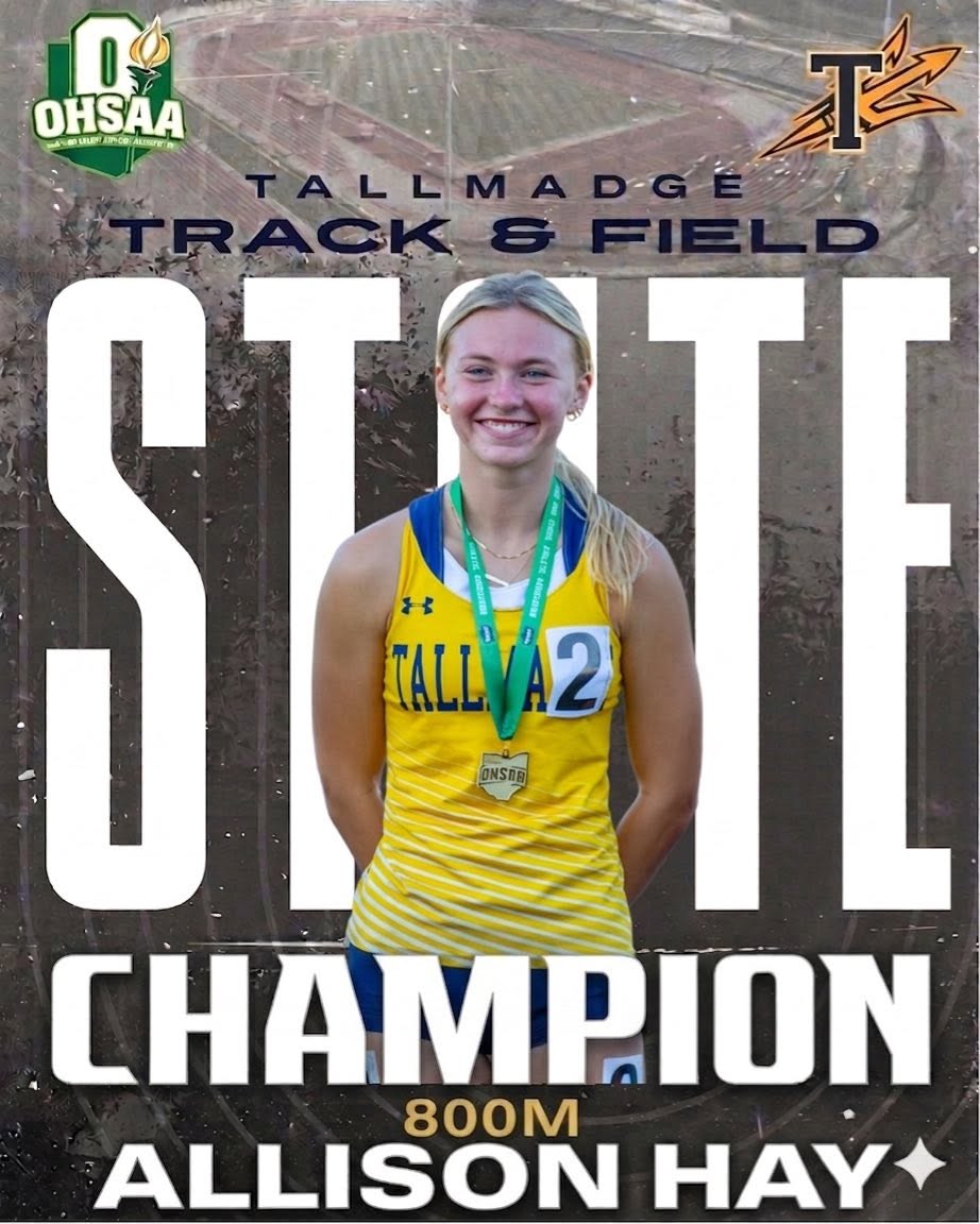 tcstweets1's tweet photo. Congratulations Tallmadge Track &amp; Field on a FANTASTIC season and a great finish at the State Track Meet! https://t.co/vjPtQNZCqS