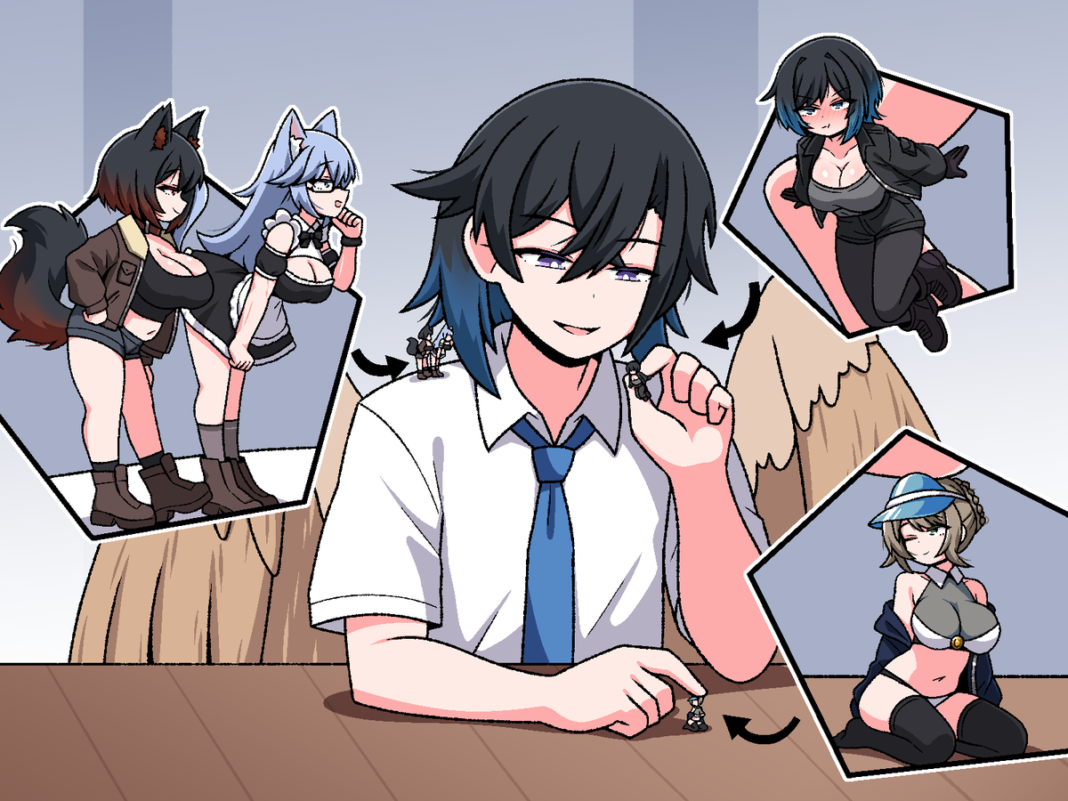 inksGirls's tweet photo. Sky's Tiny Companions
(commission) https://t.co/2BHwsyBTSi
