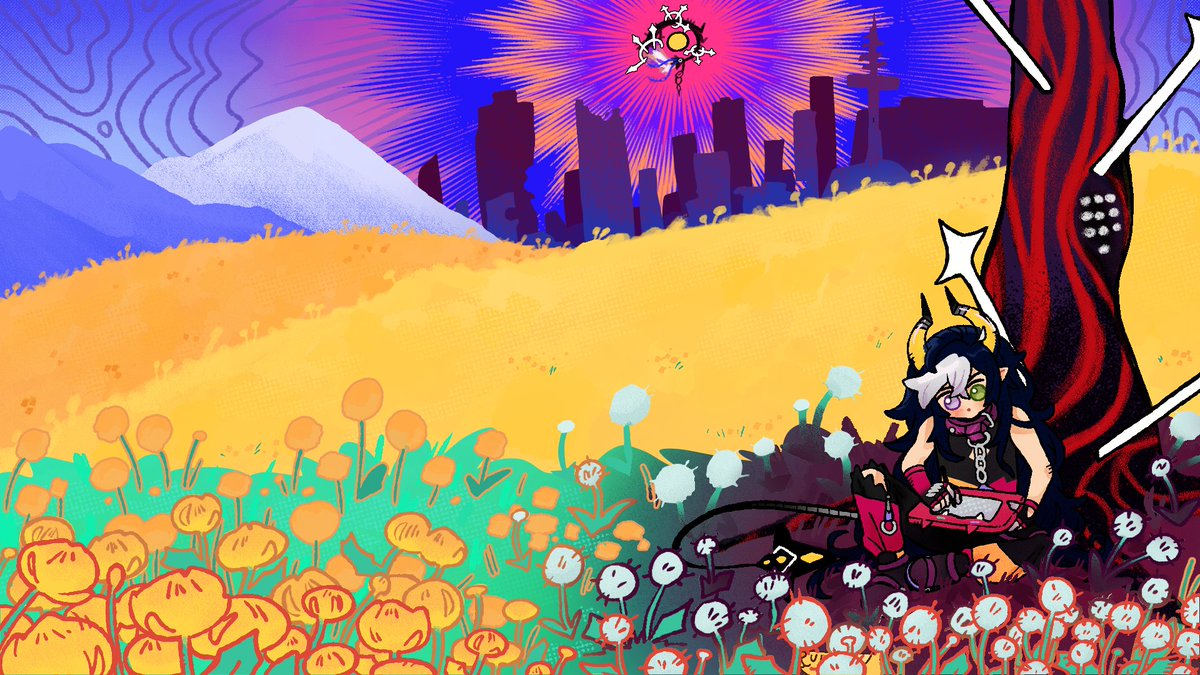 aracuya_'s tweet photo. if you're an artist that does your own assets, remember pngtubers are also a super fun way to set up unique overlays in your stream !!! 
here are some of my scenes that I've set up where instead of a live2d model, I use a pngtuber model to show off my world ^.^ https://t.co/nX1xrQ98KI