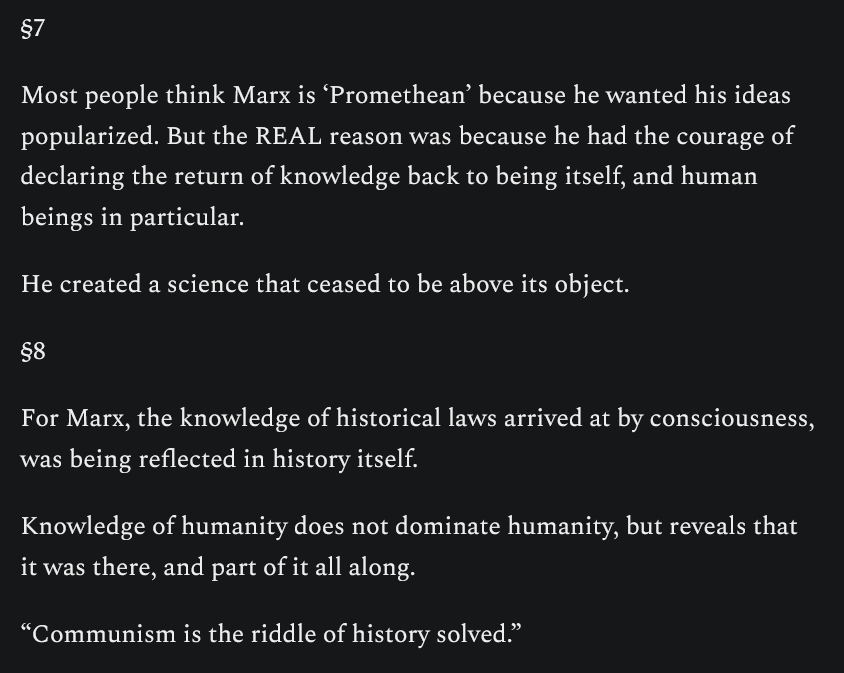 RedPrecariat's tweet photo. "I support China’s success. I am just intellectually curious as to how and why of it."

China is successful because it's governed by a Marxist-Leninist party that is robustly committed to the dialectical science of history developed by Marx and Engels. https://t.co/fscKncFF09