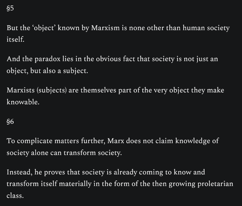 RedPrecariat's tweet photo. "I support China’s success. I am just intellectually curious as to how and why of it."

China is successful because it's governed by a Marxist-Leninist party that is robustly committed to the dialectical science of history developed by Marx and Engels. https://t.co/fscKncFF09