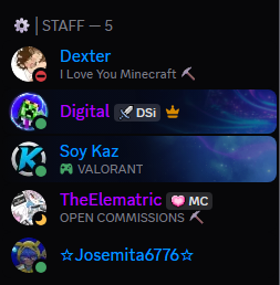 MCCreadores's tweet photo. Staff nuevo!!!!!!!!!!!!! https://t.co/Ud9PP0yr8S
