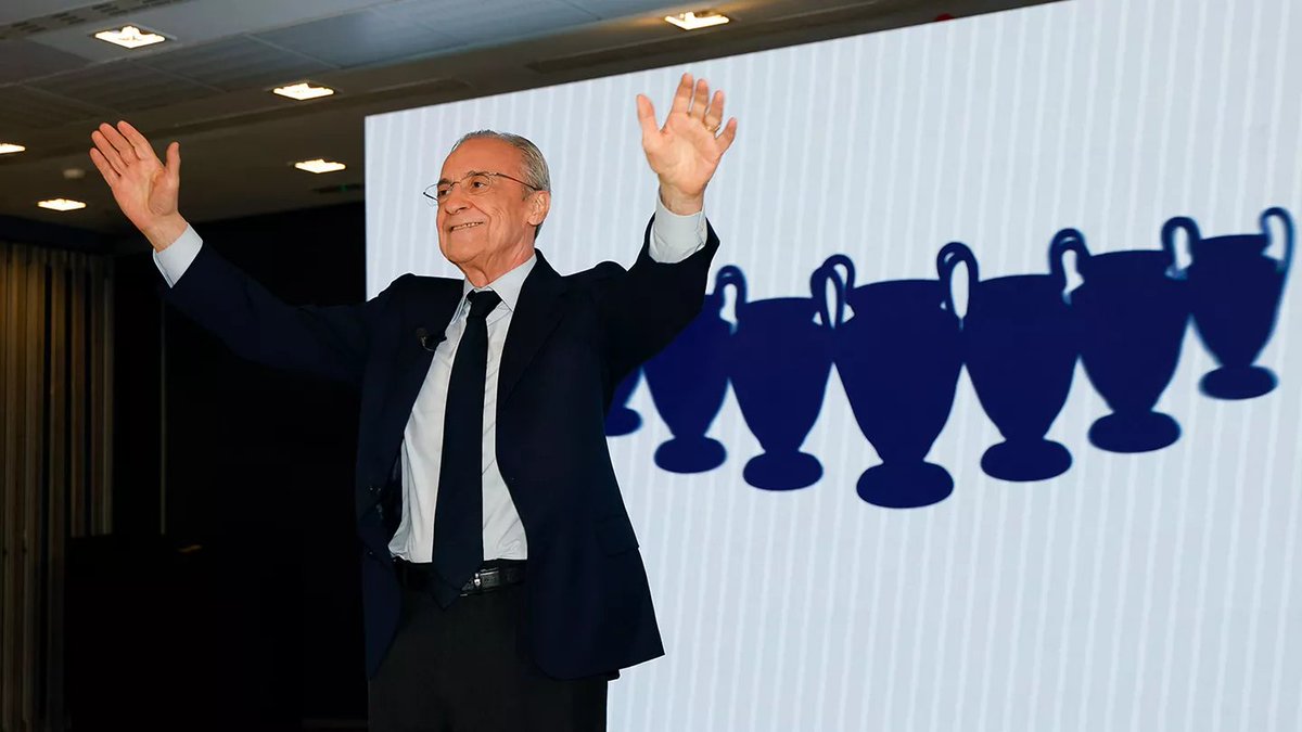 solofichajes123's tweet photo. Florentino Pérez gana las elecciones a la presidencia del @RealMadrid con el 65% de los votos

▪️En total ha recibido el apoyo de 21.741 votantes, mientras que Enrique Riquelme ha obtenido 11.814 votos, lo que representa el 35% de los que acudieron a las urnas https://t.co/5XbSblIePx