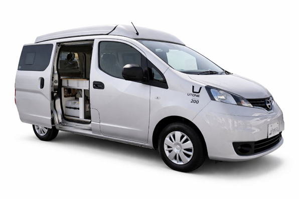 recvee's tweet photo. 新車アネックス社製「UTONE200」レクビィ エスト（#京都市 #伏見区）で展示即売中。POPアップルーフで4人就寝可、家族にピッタリな小型キャンピングカー。特別価格で販売中
https://t.co/j6I5xM2pqO
#レクビィ #アネックス #日産 #キャンピングカー #即売車 #ポップアップルーフ https://t.co/afIIrPr20E