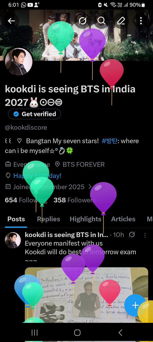 kookdiscore's tweet photo. HAPPY BIRTHDAY TO ME 💜🫶🏼 https://t.co/A2tCfJHz6c