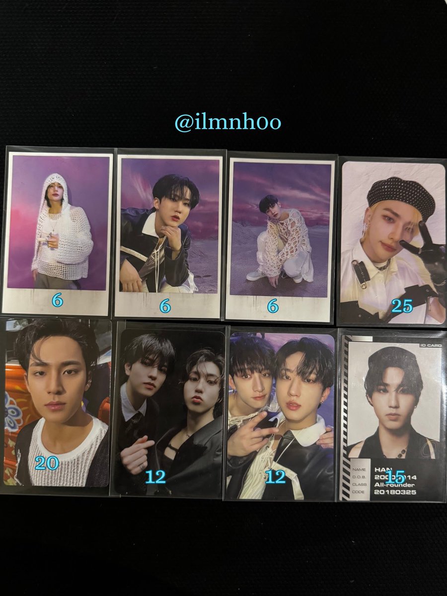 ilmnh0o's tweet photo. VENDO/VENDA Straykids Bangchan Changbin Hyunjin Han Seungmin Jeongin Mingyu
•Valor total R$ 296,00, pode abrir Ceg
• Valores na imagem + Frete ( super frete) 
• Reservo com 100% de certeza 
• Mando vídeo do pc na dm

🏷️ venda vendo Straykids Bangchan Changbin Hyunjin Han https://t.co/po0U6R4Z0H