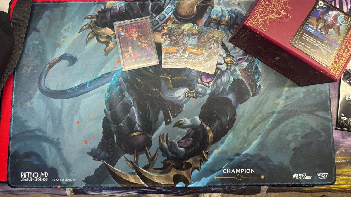 AJ__TCG's tweet photo. Skirmish Win #2 with Annie for Set 3. Probably going to just keep playing her until she’s out of rotation. Ol’ faithful https://t.co/roHEUaVJkj
