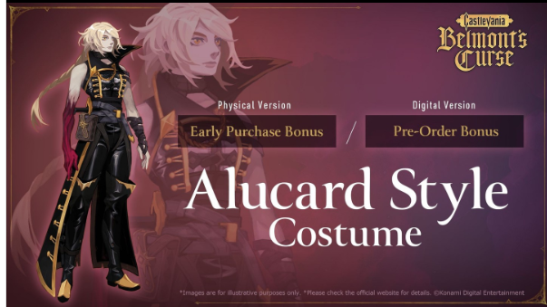CastlevaniaBR's tweet photo. O bonus de pre venda até que é legal.

Mas o deluxe... po é sacanagem a skin do Trevor e Sypha ser só recolor. https://t.co/GqodHZV1x7