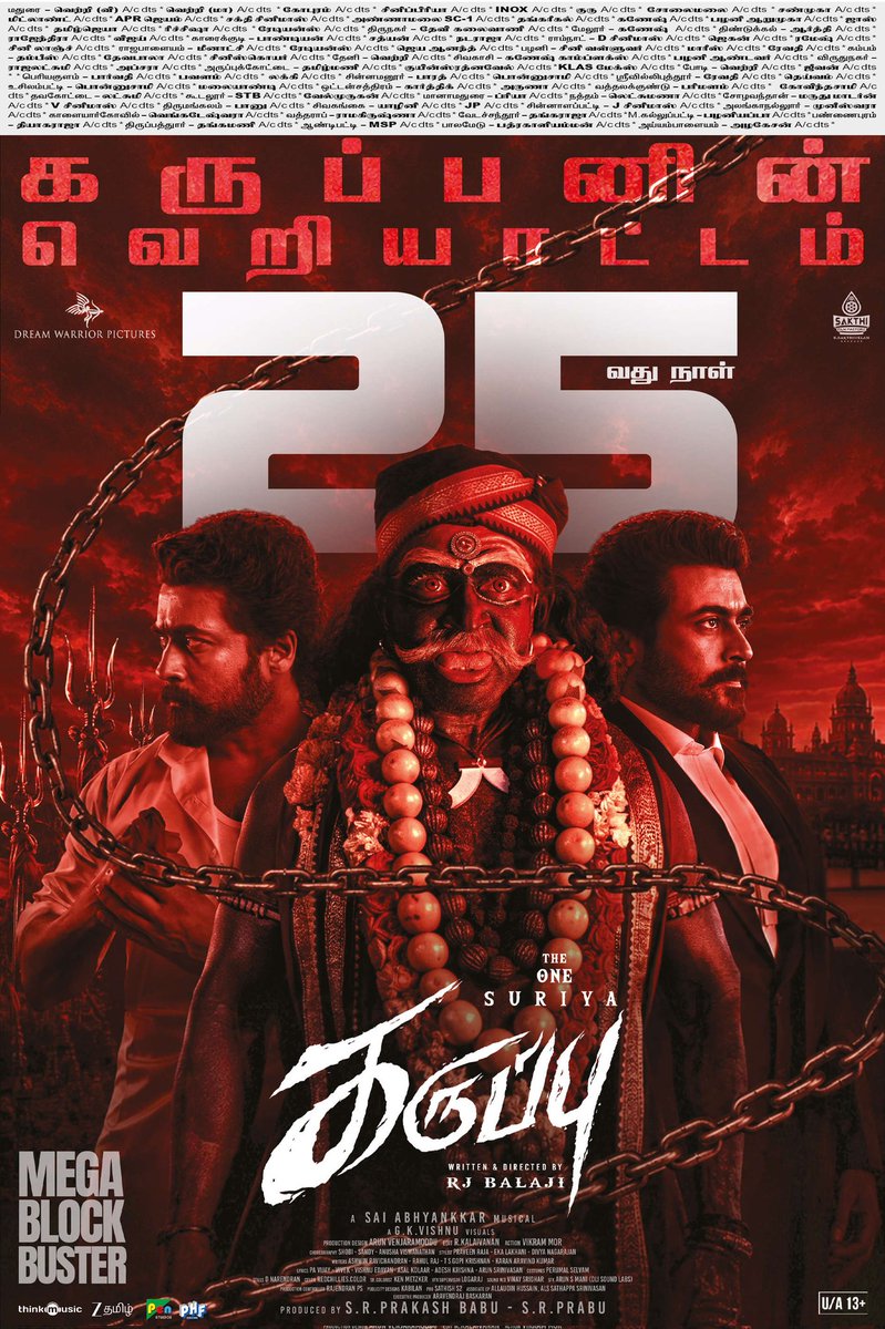 FilmFiesta_Team's tweet photo. #Karuppu Movie 25th Day (08-06-2026) Today All District's Paper Ad
@Suriya_offl @trishtrashers #Indrans @natty_nataraj #Swasika @SshivadaOffcl @RJ_Balaji @anbariv @dop_gkvishnu #VikramMor @kalaivananoffl #ArunVenjaramoodu @SaiAbhyankkar @prabhu_sr @DreamWarriorpic @KaruppuMovie https://t.co/IohYhZgk4a