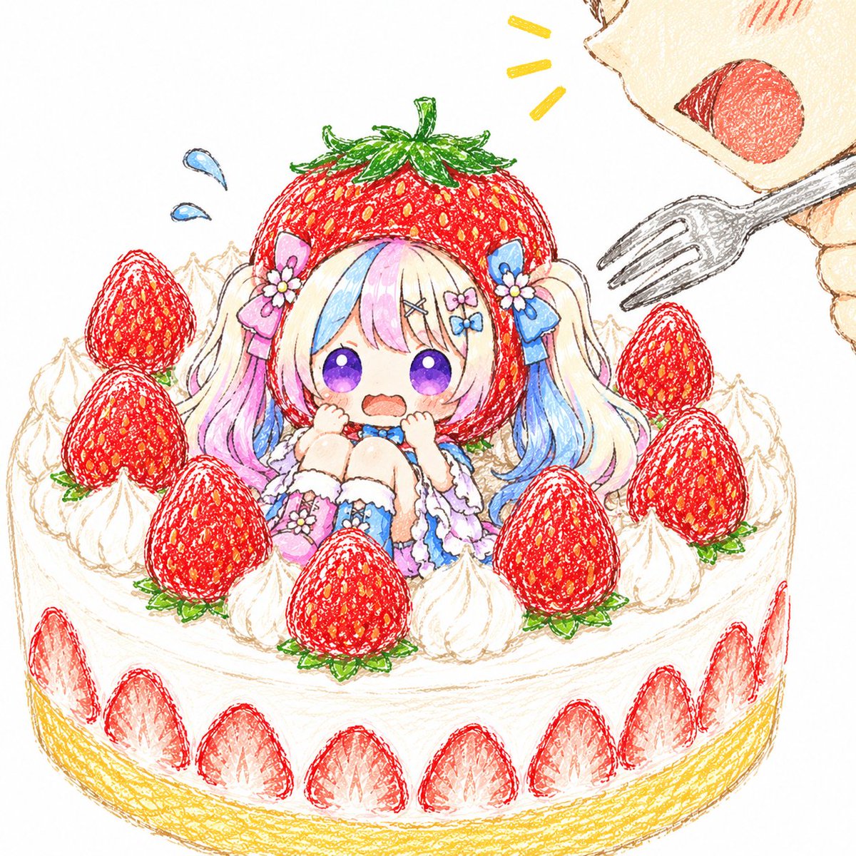 rinrin084m's tweet photo. おはりん🌸
2日間  屍ってました💀💀⤵︎ ︎
そんな事はさておき。
本日は『ホールケーキの日』だと思う🤔

※ちなみに窓の外にヤモリがいて泣きました
  #IRIAM  #おはようＶライバー 
 #歯の健康習慣なのに激痛  #好きっ https://t.co/4K21LAUzEO